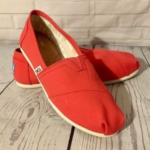Toms New Red Woman’s Size 6.5